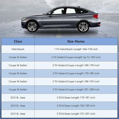 Car Cover Waterproof All Weather for Automobiles