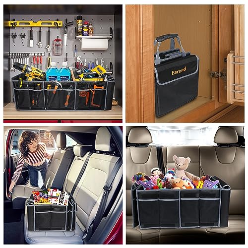 Car Trunk Organizer with Lid