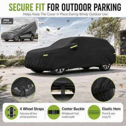 Car Cover for SUV Waterproof All Weather Outdoor Full Cover