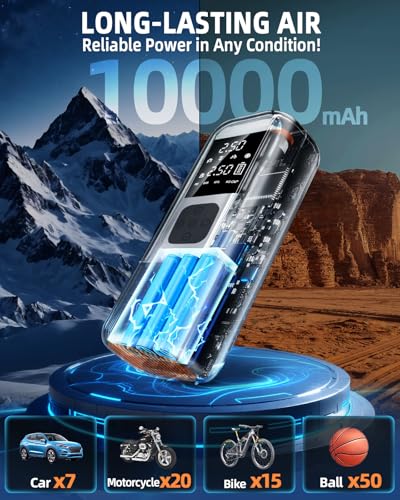 Tire Inflator Portable Air Compressor