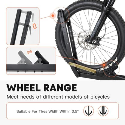 Ebike Racks for 2 Bikes Tow Hitch