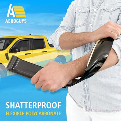 Extra Durable Window Deflectors in (4 Count)