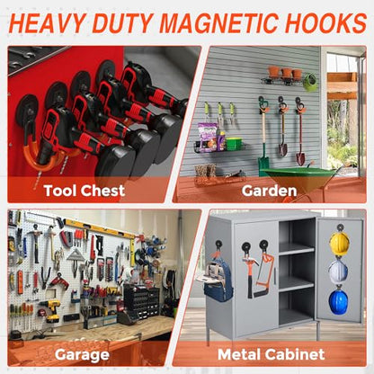 Strong Magnetic Hooks Heavy Duty (2 Count)
