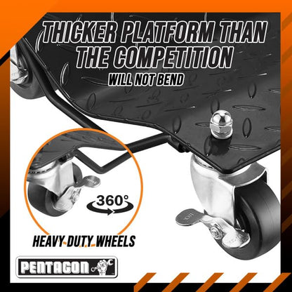 Tools Car Wheel Dolly Set with 6000lb Capacity (4 Count)