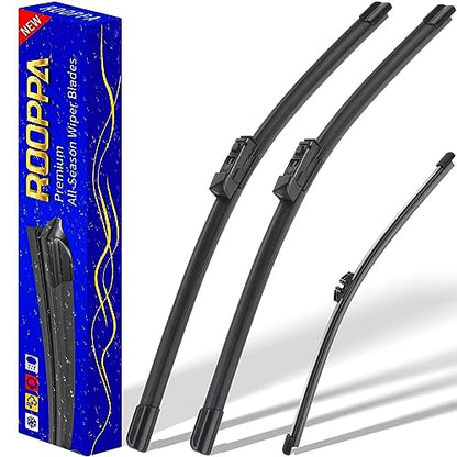 3 Wipers Fits BMW X3 2018
