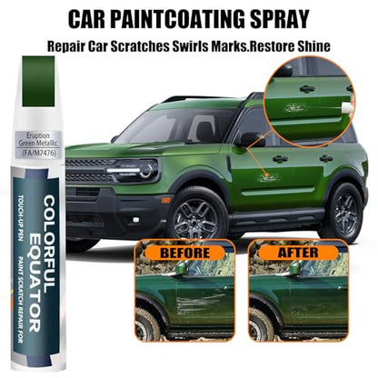 FA M7476 Eruption Green Metallic Touch Up Paint for Ford
