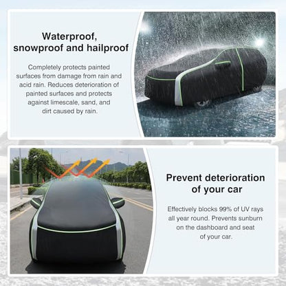 420D Car Cover for Toyota Corolla 2000