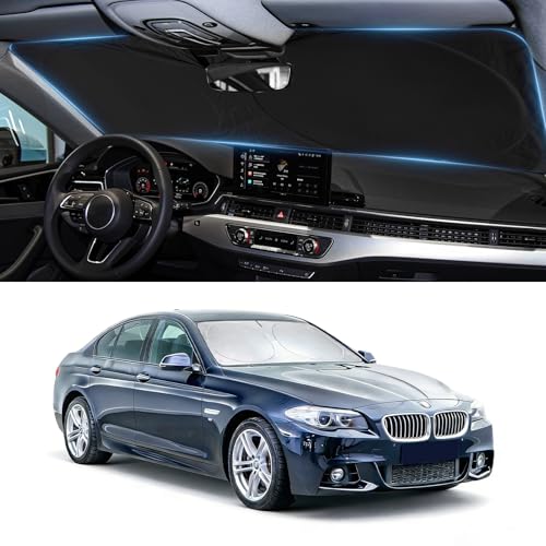 for BMW 5 Series Windshield Sun Shade Sunshade Custom Fit for BMW 5 Series G30 G31 2011