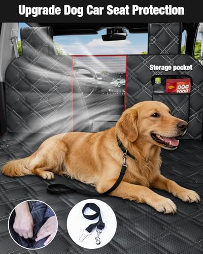 Dog Car Seat Cover for Back Seat Compatible with 2020