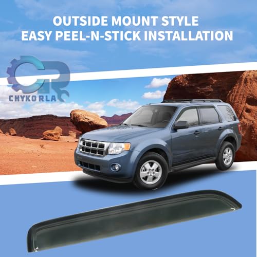 Window Visor Rain Guard Compatible with 2001