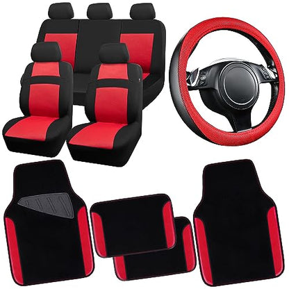 3D Air Mesh Car Seat Covers Full Sets w