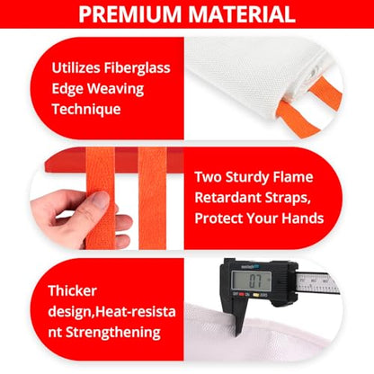 Emergency Fire Blanket for Home (2 Count)