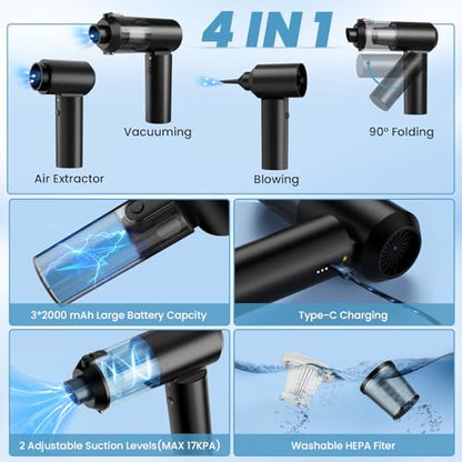 Car Vacuum Portable Cordless