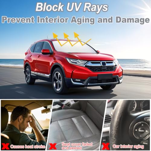 Car Windshield Sun Shade for Honda CR