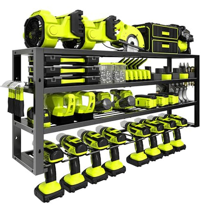 Large Power Tool Organizer Wall Mount