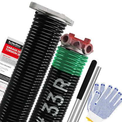Pair of 1.75" Garage Door Torsion Springs Set with Non