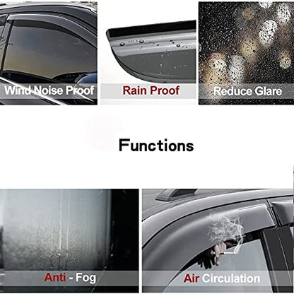 Window Visors for 2007 (4 Count)