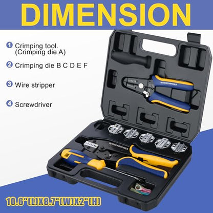 8PCS Crimping Tool Set