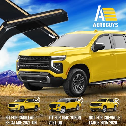 Extra Durable Window Deflectors In (4 Count)