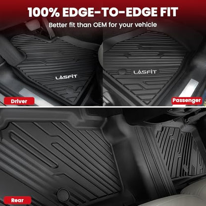Floor Mats for Ford Explorer 6 Seats with Second Row Center Console