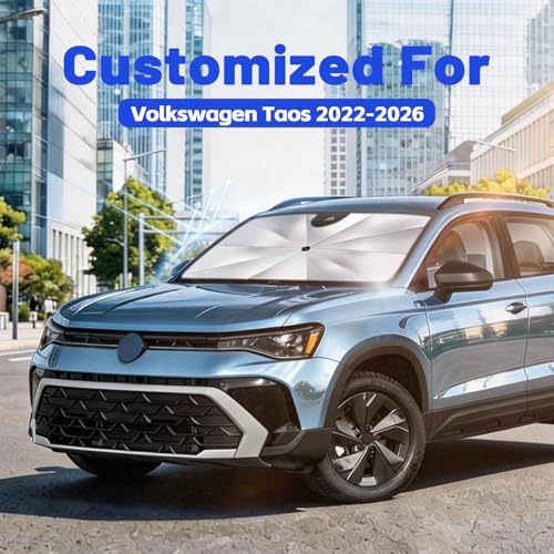 Car Windshield Sun Shade Umbrella for Volkswagen Taos 2022