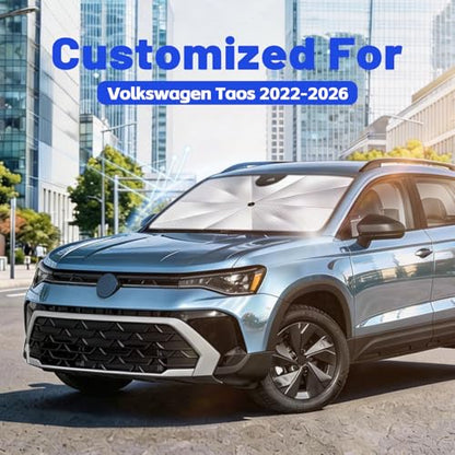 Car Windshield Sun Shade Umbrella for Volkswagen Taos 2022