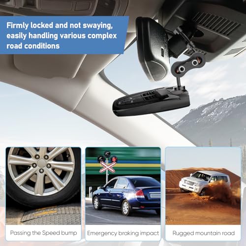 Radar Detector Mount Rearview Mirror Bracket