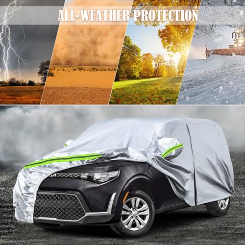 6 Layers Silver Waterproof Car Covers Replace for 2009