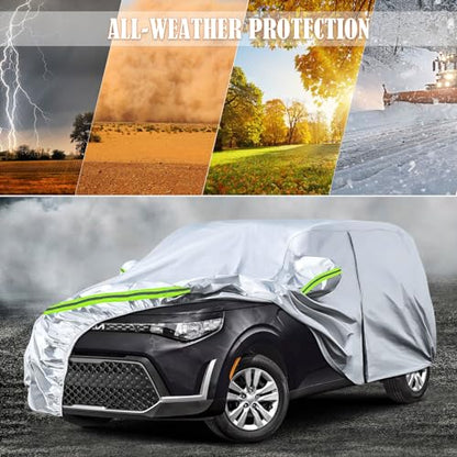 6 Layers Silver Waterproof Car Covers Replace for 2009