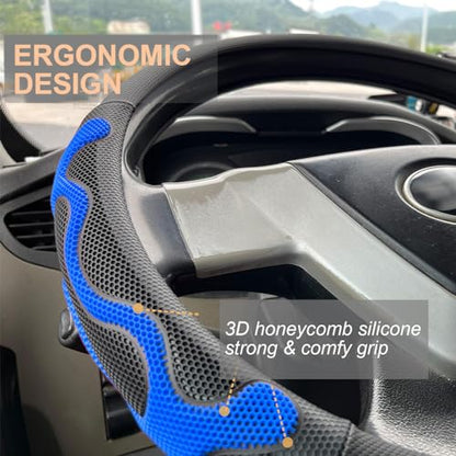 XL Comfy Grip Steering Wheel Cover for Semi Truck 18 Inch