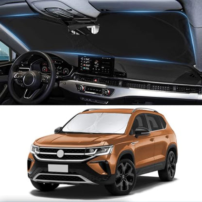 Windshield Sunshade for VW Volkswagen Taos 2022 2023 2024 2025 2026 Shield