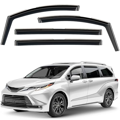 Window Deflectors Smoke Tinted In