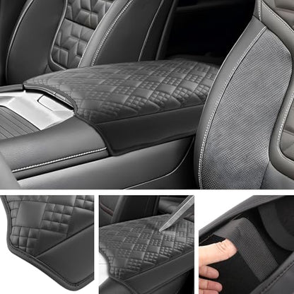 for 2025 2026 Nissan Armada Armrest Cover Pad for 2025 2026 Nissan Armada Accessories 2025 Armada Center Console Cover 2026 Armada Middle Console Cover w
