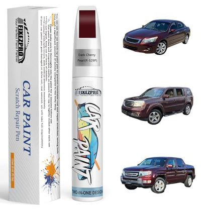 R 529P Dark Cherry Pearl Car Touch Up Paint for Honda