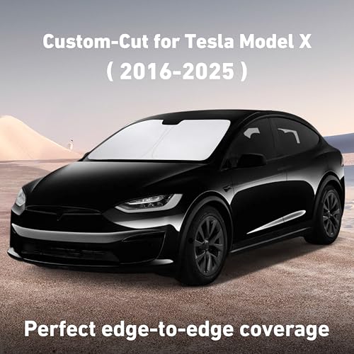 Windshield Sunshade Compatible for Tesla Model X 2016