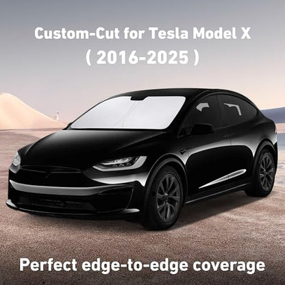 Windshield Sunshade Compatible for Tesla Model X 2016