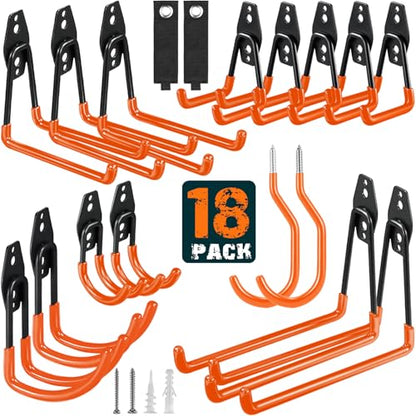 18 Pack Garage Hooks Heavy Duty