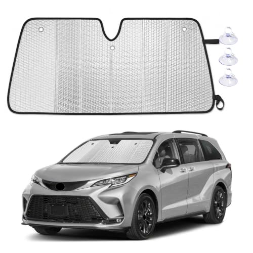 Foldable Sun Shade Fit for Toyota Sienna 2021