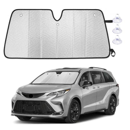 Foldable Sun Shade Fit for Toyota Sienna 2021