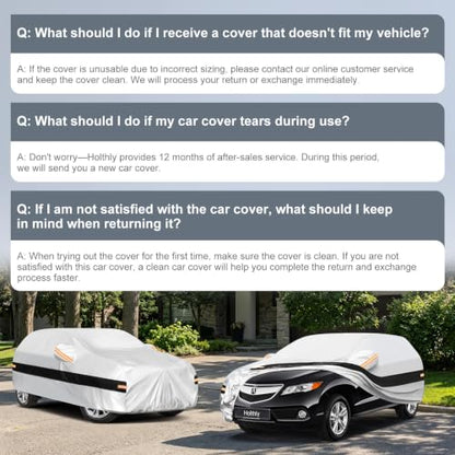 10 Layers SUV Car Cover Custom Fit for Acura RDX