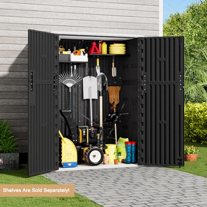 Outdoor Vertical Storage Shed