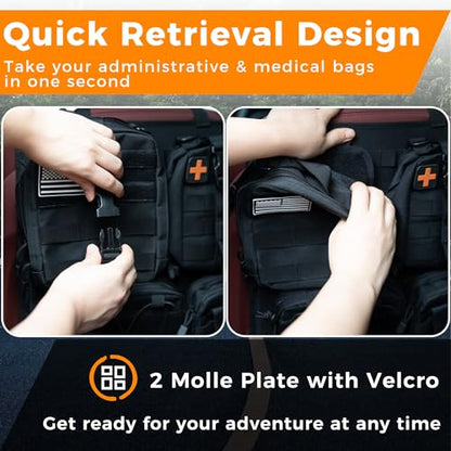 Tactical Seat Back Organizer