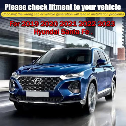 Rain Guards for Hyundai Santa Fe 2019 (6 Count)