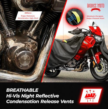 Waterproof Outdoor Motorcycle Cover for Adventure Bikes