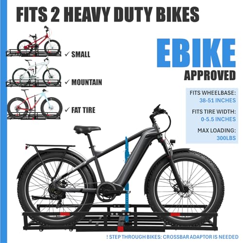 Hitch Mount Bike Rack for Ebike Heavy