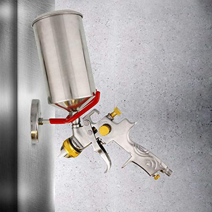 Brand Magnetic Paint Spray Gun Holder Stand for Gravity Feed Cup (6 Count)