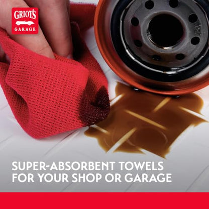 Microfiber Shop Towels for Car Cleaning and Detailing (20 Count)