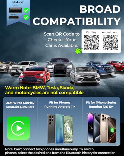 Wireless Carplay & Android Auto Adapter 2