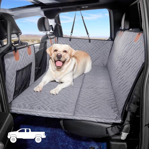 Hard Bottom Dog Car Seat Cover for Full