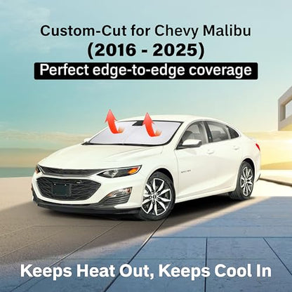 Windshield Sunshade for Chevrolet Malibu 2016